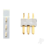 Flat plug 3pin/5pcs (MP)