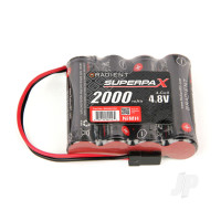 NiMH 4.8V 2000mAh AA SBS-Flat, Rx-JR