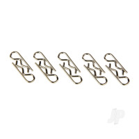Body Clips, Standard Straight, Silver (10 pcs)