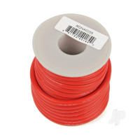 Silicone Wire, 12ga, 1062 Strand, 25ft Red