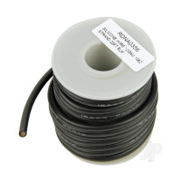 Silicone Wire, 12ga, 1062 Strand, 25ft Black
