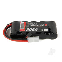 NiMH 6.0V 3000mAh SC Flat, Rx, TAM / JR