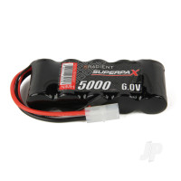 NiMH 6.0V 5000mAh SC Flat, Rx, TAM / JR
