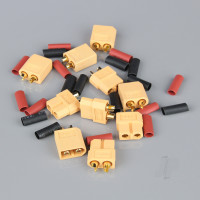 XT60 Pairs including Heat Shrink (5 pcs)