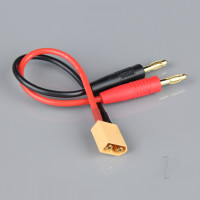 Charge Lead, 4mm Bullet to XT60 Male, 14AWG, 150mm