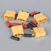 XT90 Female including Heat Shrink (Battery End) (5 pcs)