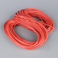 Silicone Wire, 16AWG, 100ft / 30m Red