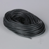 Silicone Wire, 16AWG, 100ft / 30m Black