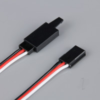 Futaba HD Extension Lead with Clip 500mm