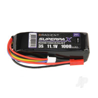 LiPo 3S 1000mAh 11.1V 30C JST