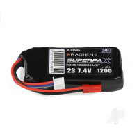LiPo 2S 1200mAh 7.4V 30C JST