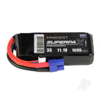 LiPo 3S 1600mAh 11.1V 30C EC3