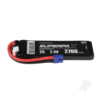 LiPo 2S 2700mAh 7.4V 30C EC3