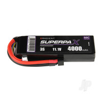 LiPo 3S 4000mAh 11.1V 50C Deans (HCT)