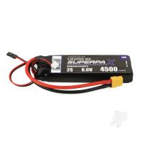 LiFe 2S 6.6V 4500mAh 30C XT60 Futaba / Hitec (Rx)
