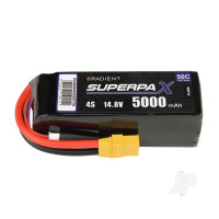 LiPo 4S 5000mAh 14.8V 50C XT90