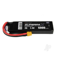 LiPo 2S 6000mAh 7.4V 50C XT60