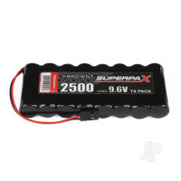 NiMH 9.6V 2500mAh AA Flat, Tx, Jr