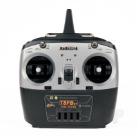 T8FB 2.4GHz 8-Channel Transmitter with Bluetooth and 2x R8EF Receivers (Mode 1)