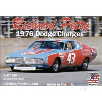 1:24 Richard Petty 1976 Dodge Charger with Vinyl Wrap Decals