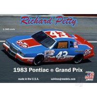 1:25 Richard Petty 1983 Pontiac Grand Prix Winner