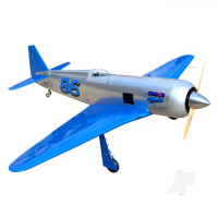 Yak 11 Reno Racer, Czech Mate (30-35cc) 1.80m / 71in, Pearl Blue / Chrome with Electric Retracts