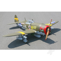 P-47D, Wicked Wabbit (55-60cc / 12s) 2.05m / 81in with 3-piece Electric Retracts