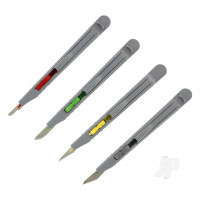 Retractable Safety Knife Set (4 pcs) (Pkn3216/S)