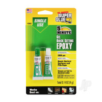 5 Minute Quick Setting Epoxy Gel Glue Single Use(0.14oz, 4g)