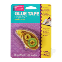 Double-Sided Glue Tape Dispenser (0.31 x 392in, 8mm x 10m)