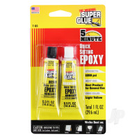 5 Minute Quick Setting Epoxy Glue (1fl oz, 29.6ml)