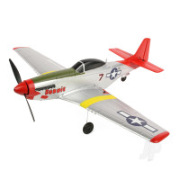 Mini P-51 (Red Tail) RTF  Mode 1 (450mm)