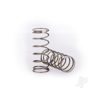 Springs, shock (natural finish) (GT-Maxx) (1.150 rate, White stripe) (2)
