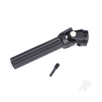 Differential output yoke assembly, front or rear, Maxx Duty steel core (1) (assembled with external-splined half shaft)