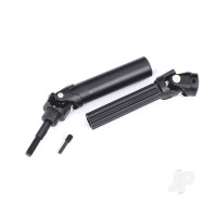 Driveshaft assembly, Front or Rear, Maxx Duty steel core (left or right) (1) (fully assembled, ready to install)/ screw pin (1)