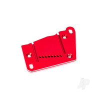 Motor mount cap, 6061-T6 aluminium (Red-anodised)