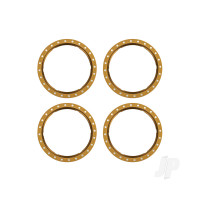 Beadlock rings, bronze (machined aluminium) (4)