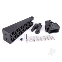 Rudder mount/ steering arm/ drive strut mount/ mounting hardware