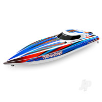 Disruptor 4S VXL 1:10 26in Electric Brushless Race Boat with Rapid Right, Blue (+ TQ 2-ch, VXL-4S Marine, Velineon 540XL)