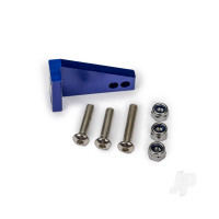 Rudder arm, aluminium/ 3x15mm BCS (stainless) (2)/ 3x18mm BCS (stainless) (1)/ NL 3.0 (3)