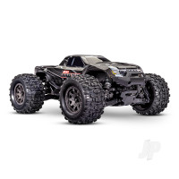 Mini Maxx BL-2S 4WD RTR Monster Truck, Black (+ TQi 2-ch, BL-2s, 2S LiPo, USB-C Charger, Clipless Body)