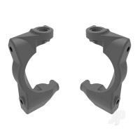 Caster blocks (c-hubs), left & right (Grey)