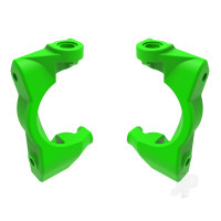 Caster blocks (c-hubs), left & right (Green)