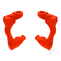 Caster blocks (c-hubs), left & right (Red)