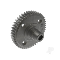 Spur gear, steel, 47-tooth (0.8 metric pitch, compatible with 32-pitch) (for centre differential)
