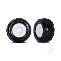 Tyres & wheels, assembled (white wheels, dual profile (2.1" outer, 2.6" inner), Response Pro tyres, foam inserts) (2)