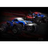 LED light kit, Mini Maxx, complete (includes front & rear bumpers with LED lights, roof skid plate with LED lights, 3-volt accessory power supply, and power tap connector (with cable) (fits #10711 body)
