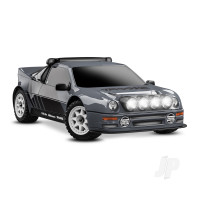 Mini Rally VXL Ford RS200 4WD RTR, Grey (+ TQi 2-ch, VXL-3S, 2S LiPo, USB-C Charger, Clipless Body)