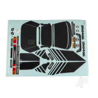 Mini Rally VXL Ford RS200 Black Decal Sheet