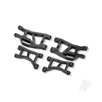Black Front Upper & Lower Suspension Arms (L&R)